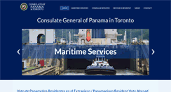 Desktop Screenshot of consulatepanama.com